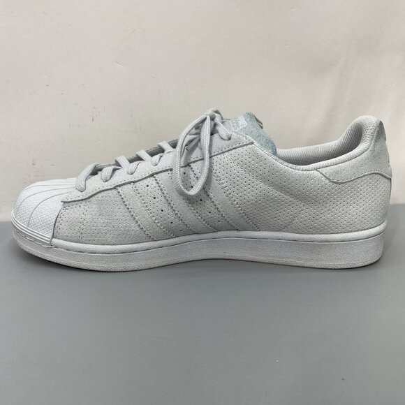 Adidas Superstar RT Sneakers Shoes Athletic Casual Halo Blue Suede Mens 10 - Picture 12 of 14